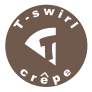 T-Swirl Crepe - Bayside