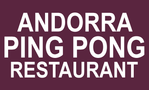Andorra Ping Pong Restaurant