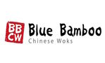 Blue Bamboo Chinese Wok