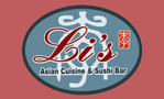 Li's Fine Asian Cuisine & Sushi Bar