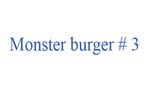 Monster Burger -