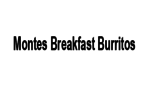 Montes Breakfast Burritos