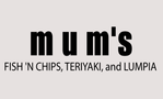 Mums Fish 'n chips, Teriyaki, and Lumpia