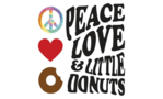 Peace, Love And Little Donuts - Green