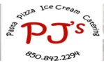 Pj's Ice cream, pasta & pizza