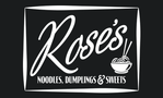 Rose's Noodles, Dumplings and Sweets