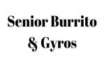 Senior Burrito and Gyros