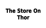 The Store On Thor
