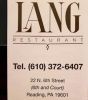 Lang Restaurant