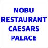 Nobu Restaurant Caesars Palace