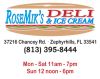 RoseMiks Deli and Ice Cream